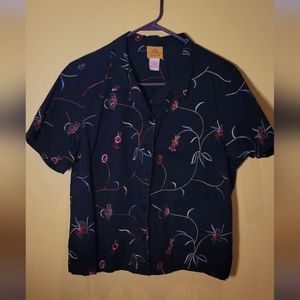Ruby Rd. Embroidered Button Down